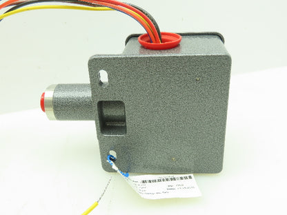Sor 6NN-AA3-M4-C1A Pressure Switch 12-100 Range Proof 2500 PSI 6 Piston 1/4 NPT