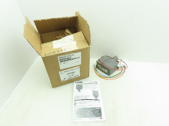 Sor 6NN-AA3-M4-C1A Pressure Switch 12-100 Range Proof 2500 PSI 6 Piston 1/4 NPT