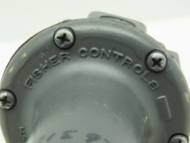 Fisher Controls Pressure Regulator. 0-35psi 1/4 NPT Pneumatic Air Adjustable