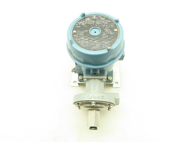 UE H122-550 Pressure Switch 15A 480V 30"-3" HgVac Hazardous Loc Explosion Proof