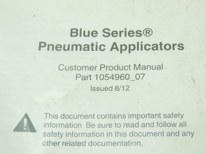 Nordson 1061583 Heater Manifold 240v 1200 Watt with 6 SA14B Hot Melt Gun Modules