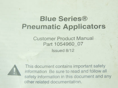 Nordson 1061583 Heater Manifold 240v 1200 Watt with 6 SA14B Hot Melt Gun Modules