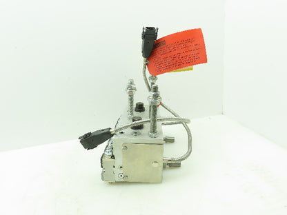 Nordson 1061583 Heater Manifold 240v 1200 Watt with 6 SA14B Hot Melt Gun Modules