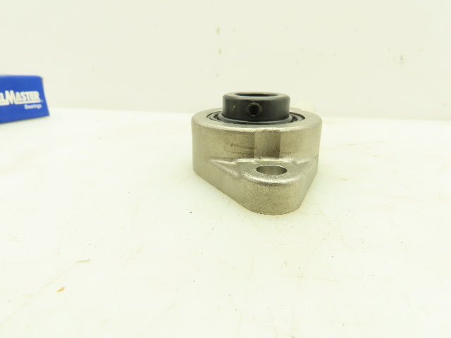 Seal Master SFT-10-12C-CR Flange-Mount Ball Bearing Unit 3/4"B Set Screw Locking