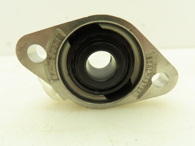 Seal Master SFT-10-12C-CR Flange-Mount Ball Bearing Unit 3/4"B Set Screw Locking