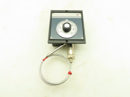 UE United Electric Type 602 6BS Dial Temperature Controller 0-250°F 20A 125/250V