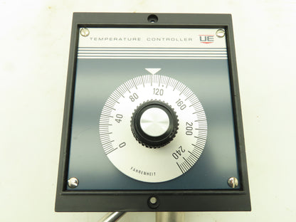 UE United Electric Type 602 6BS Dial Temperature Controller 0-250°F 20A 125/250V