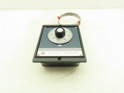 UE United Electric Type 602 6BS Dial Temperature Controller 0-250°F 20A 125/250V