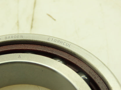 Barden C109HCUL Super Precision Ball Bearing 15° Angle 45mm ID 75mm OD 16mm W