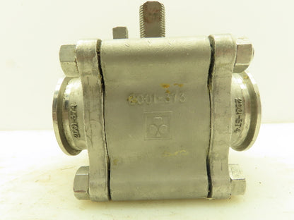 Tri-Clover CF3M Ladish Sanitary Stainless Steel 1-7/8"Ball Valve w/o Handle CF3M