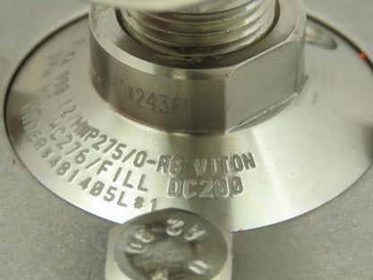 Wika Instrument 232.54 4 60PSI 1/2 L Flanged Process Connection Pressure Gauge