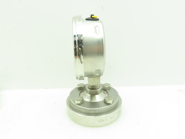 Wika Instrument 232.54 4 60PSI 1/2 L Flanged Process Connection Pressure Gauge