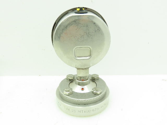 Wika Instrument 232.54 4 60PSI 1/2 L Flanged Process Connection Pressure Gauge