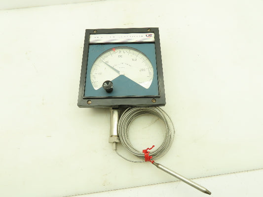 United Electric 1202 UE 6BS Temperature Controller 0-250 F 9473