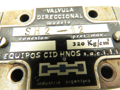 SH2-12 Hydraulic Directional Control Solenoid Valve 4500PSI 220V