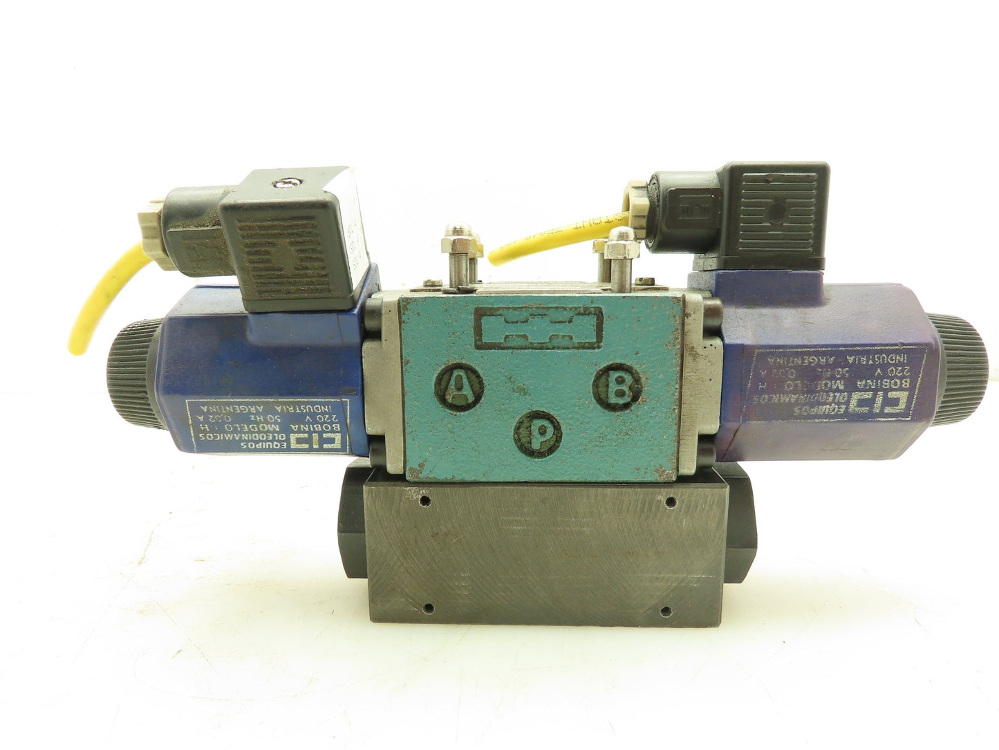 Equipos 2SH4-12/6 Hydraulic Directional Double Solenoid Valve 4500PSI 220V