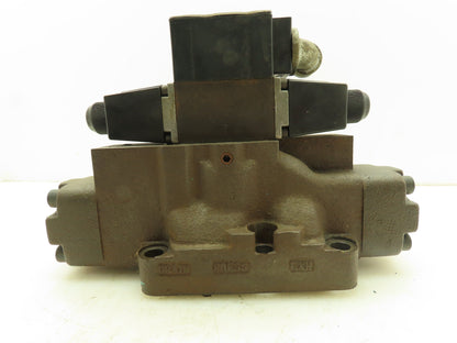 Bosch FD4 BSHS W06SA 62 Hydraulic Directional Solenoid Spool Valve 115V 3000PSI