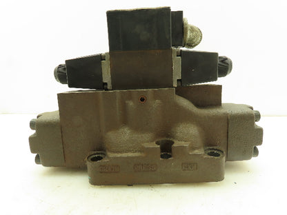 Bosch FD4 BSHS W06SA 62 Hydraulic Directional Solenoid Spool Valve 115V 3000PSI