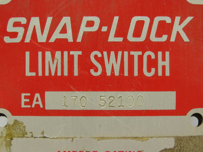 Namco EA170 52100 Rotary SNAP-LOCK Limit Switch EA170-52100
