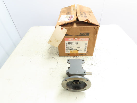 Baldor STF-133-20-A-A 87.5 RPM Output 20:1 Ratio Right Angle Speed Reducer 56C