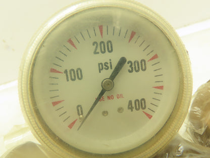 Victor Equipment VTS702M2 Hydrogen Regulator w/2-Gauges 0-400PSI & 0-4000PSI