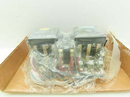 Gould A113D12 Class A11 NEMA Size 2, 3 Phase, Reversing Motor Starter Contactor