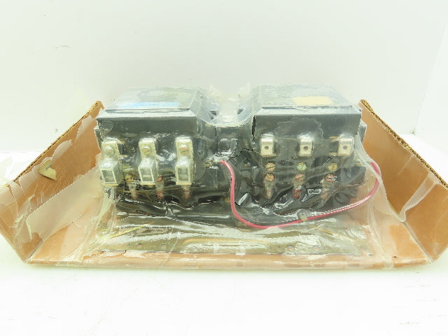Gould A113D12 Class A11 NEMA Size 2, 3 Phase, Reversing Motor Starter Contactor