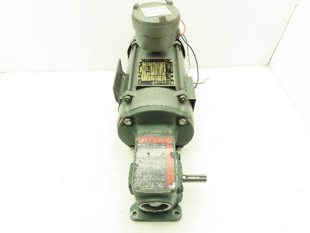 MR96101 Tigear 133 Speed Reducer Gearbox 10:1 R 5/8" LH 3Ph 460V 1/2Hp Motor Haz