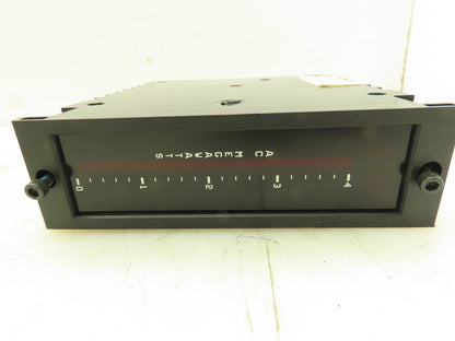 Dixson BB101AXTX10VDCV78843 AC Megawatt Meter 0-4 Edgewise Bargraph Indicator