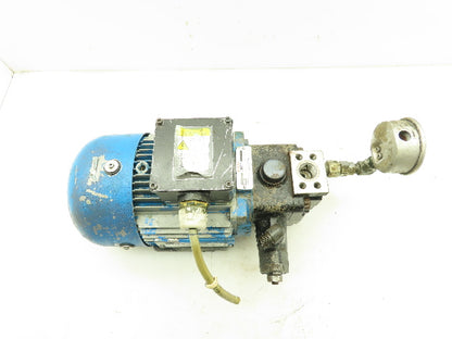 Nachi UNV-1A-0A4-07A Variable Hydraulic Vane Uni-Pump 3Ph .75kW 1Hp 220V Motor