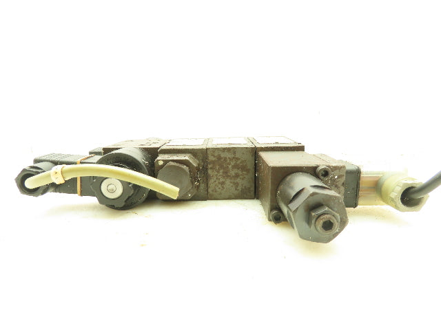 Nachi SLD-G01-E3X-C1-G30 Hydraulic Directional Dbl Solenoid Modular Valve Stack