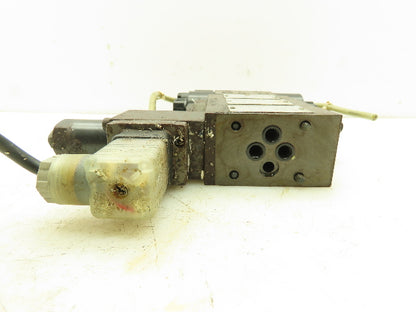 Nachi SLD-G01-E3X-C1-G30 Hydraulic Directional Dbl Solenoid Modular Valve Stack