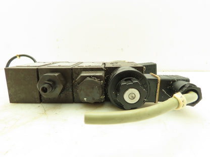 Nachi SLD-G01-E3X-C1-G30 Hydraulic Directional Dbl Solenoid Modular Valve Stack