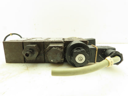 Nachi SLD-G01-E3X-C1-G30 Hydraulic Directional Dbl Solenoid Modular Valve Stack