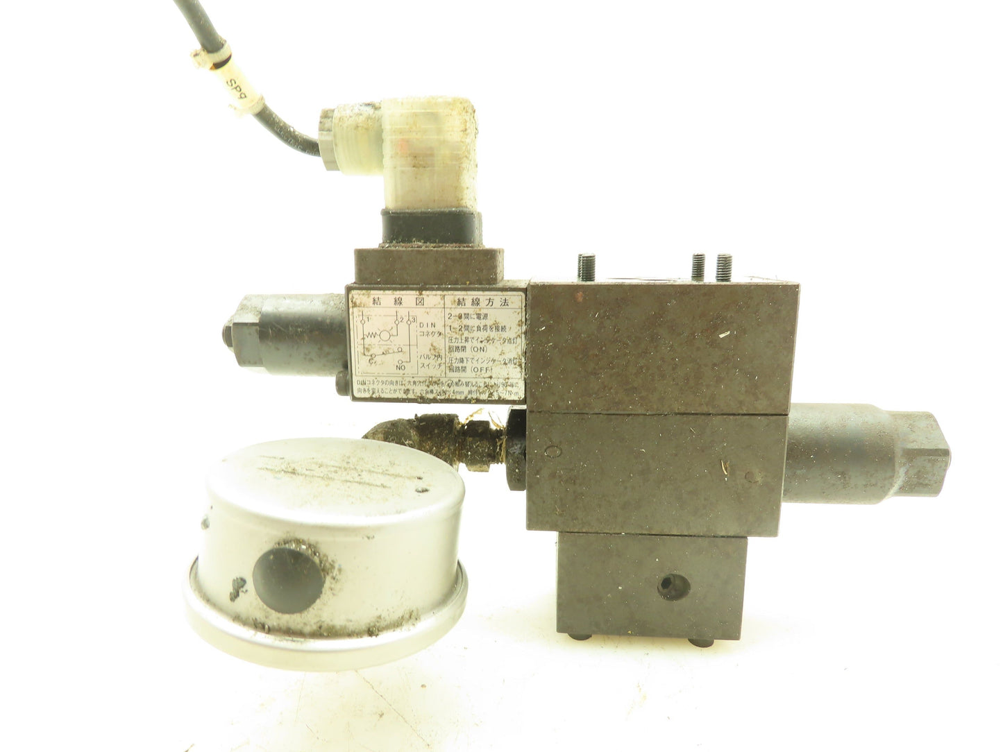 Nachi OCP-G01-A1-R-D2-30 Hydraulic Pressure Switch Modular Solenoid Valve Stack