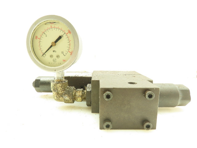 Nachi OCP-G01-A1-R-D2-30 Hydraulic Pressure Switch Modular Solenoid Valve Stack