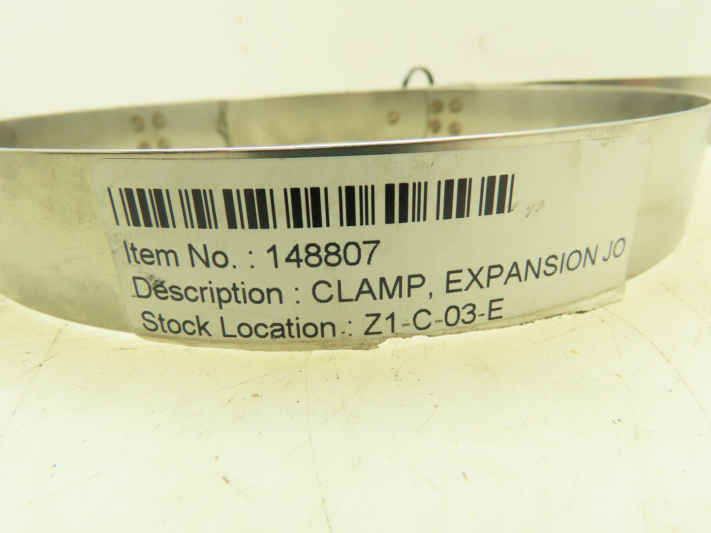 Clampco 95199-0700 Stainless Steel T-Bolt Expansion Clamp 1"W 7-1/4"ID LOT OF 2