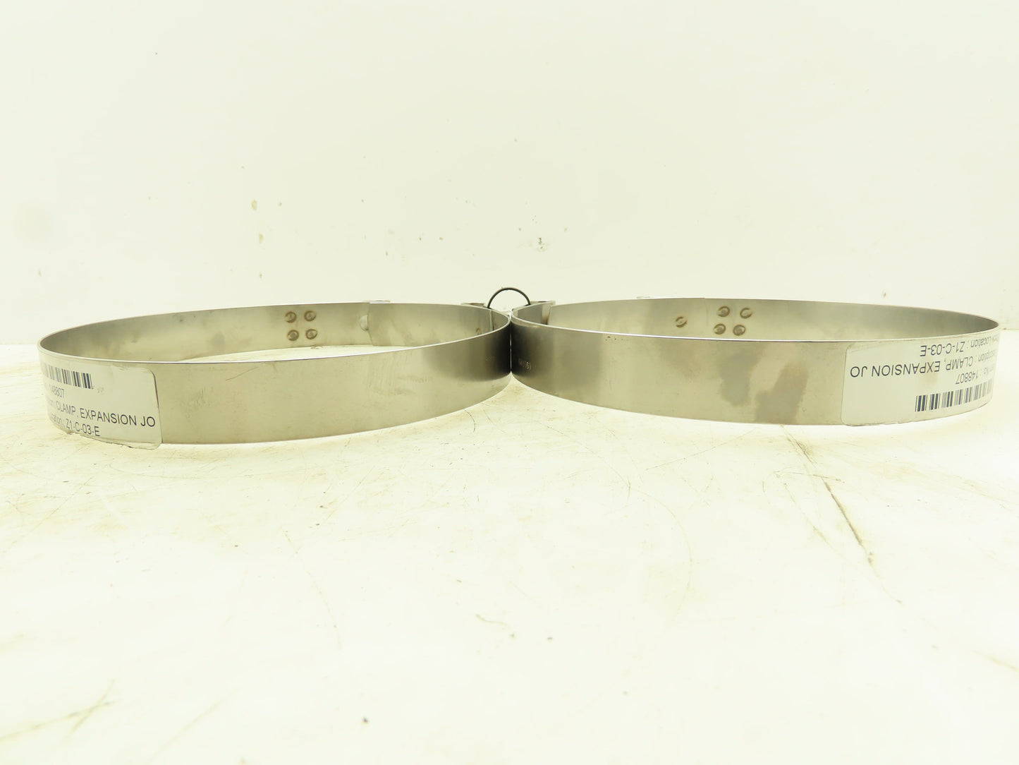 Clampco 95199-0700 Stainless Steel T-Bolt Expansion Clamp 1"W 7-1/4"ID LOT OF 2