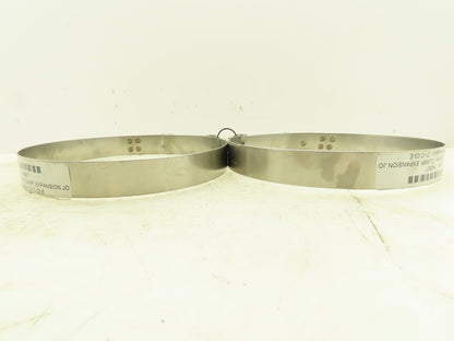Clampco 95199-0700 Stainless Steel T-Bolt Expansion Clamp 1"W 7-1/4"ID LOT OF 2