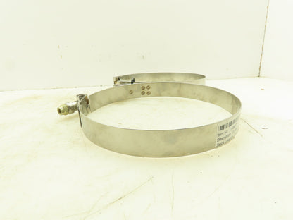 Clampco 95199-0700 Stainless Steel T-Bolt Expansion Clamp 1"W 7-1/4"ID LOT OF 2
