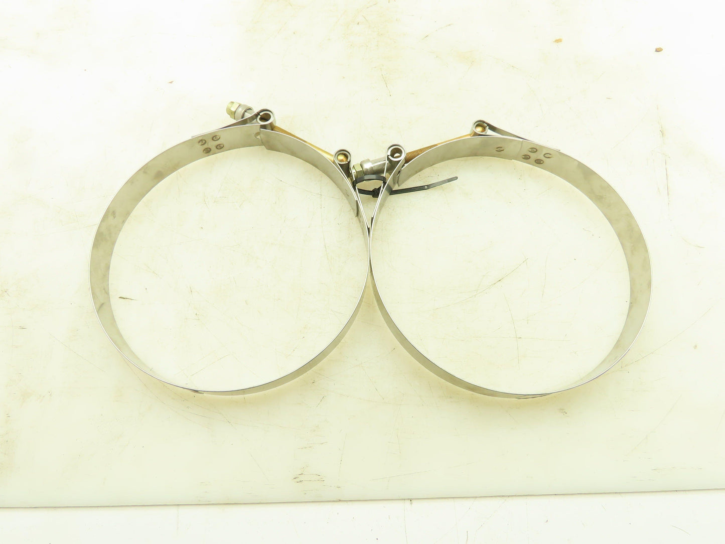 Clampco 95199-0700 Stainless Steel T-Bolt Expansion Clamp 1"W 7-1/4"ID LOT OF 2