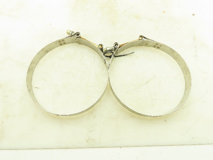 Clampco 95199-0700 Stainless Steel T-Bolt Expansion Clamp 1"W 7-1/4"ID LOT OF 2