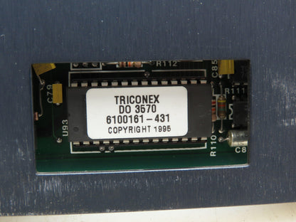 Triconex 3603 B 7400045-230 Digital Output Hi DC 110/120V DC Trisen
