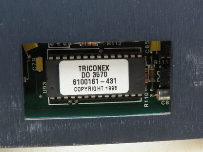 Triconex 3603 B 7400045-230 Digital Output Hi DC 110/120V DC Trisen