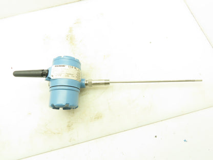 Rosemount 248DXI5 Wireless Temperature Temp Transmitter 12" Sensor Probe 0-100°C