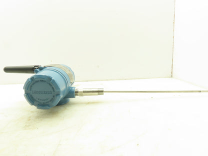 Rosemount 248DXI5 Wireless Temperature Temp Transmitter 12" Sensor Probe 0-100°C