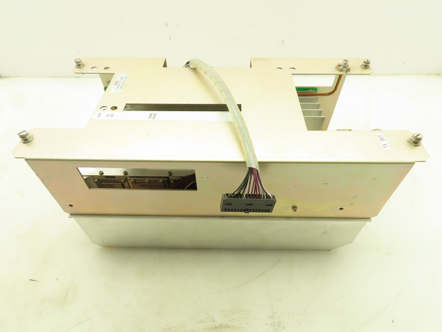 NEC CO378B PA Unit Amplifier Stainless Steel Enclosure w/Alarm Indicator CO388B