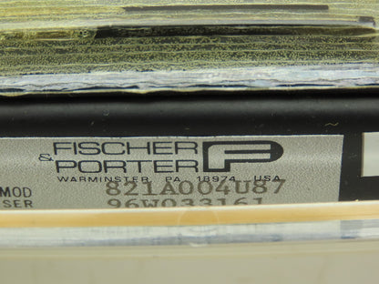 Fischer & Porter 821A004U87 ABB Impact Tube Flowmeter Indicators For 4-8" Pipe