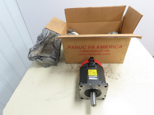 Fanuc A06B-0141-B075-R Servo Motor AC12/2000 RPM 3Ph 1kW 257V 2.5A