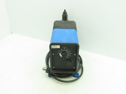 Pulsafeeder LEF4SAKTC1XXX Electronic Metering Pump 120V AC Motor No Tag